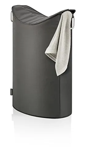 Blomus Frisco Cesto portabiancheria antracite 65 L