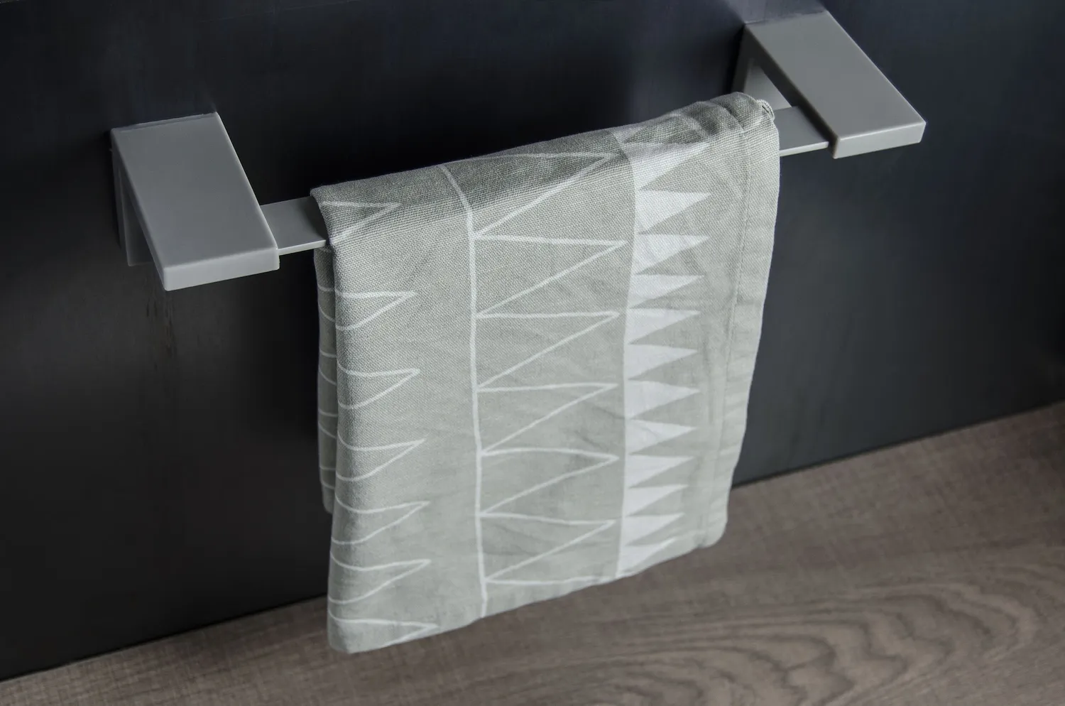 Geelli Inlinea portasciugamano 30 cm senza forare