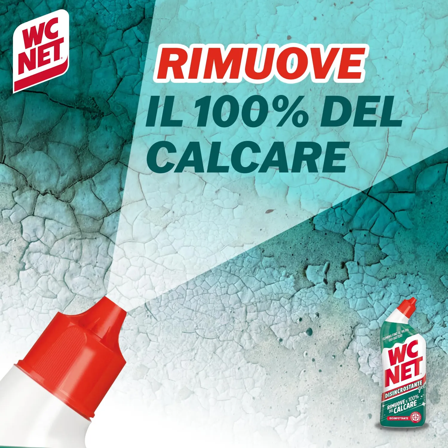 Wc Net Disincrostante gel wc disinfettante 700 ml x 12