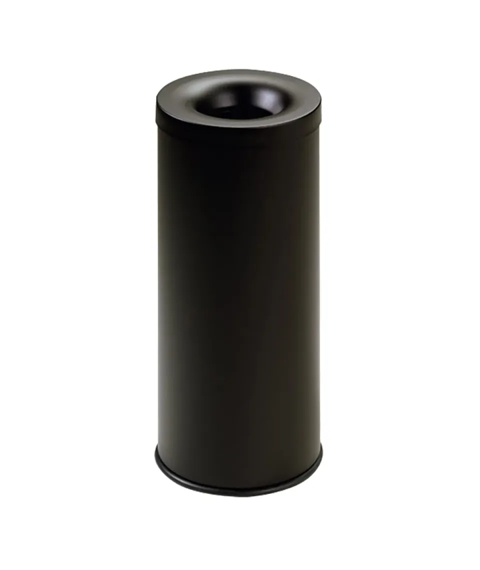 Marplast Plus 902 cestino nero ignifugo autoestinguente