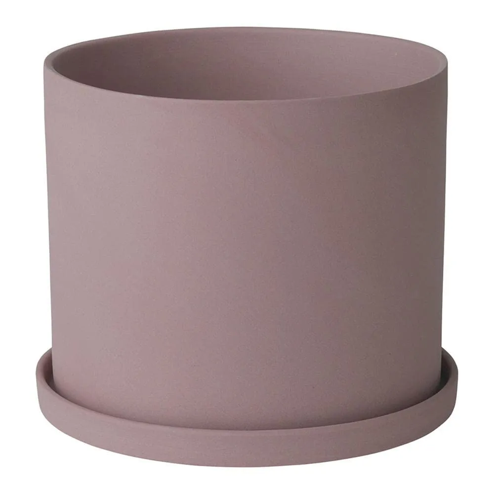 Blomus Nona 66516 vaso erbe aromatiche bianco S porcellana