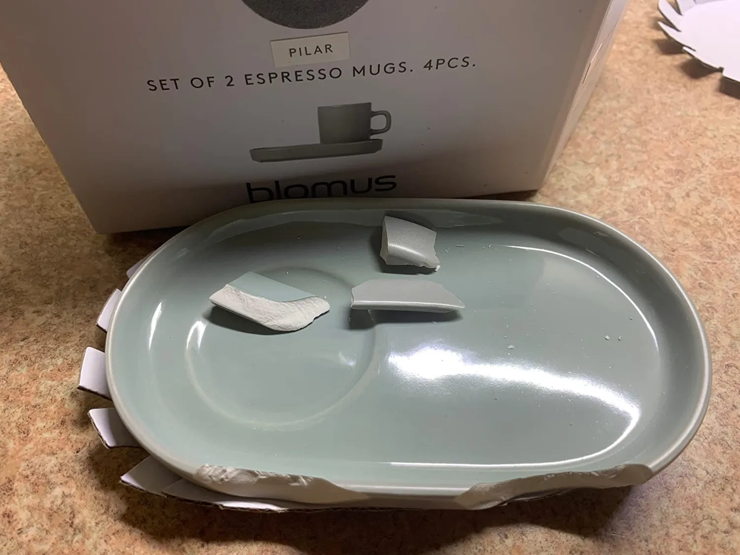 Blomus Mio tazzina espresso Mirage Gray 50 ml