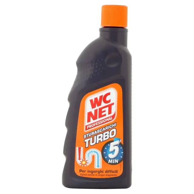 Wc Net Professional Turbo disgorgante gel 500 ml monodose