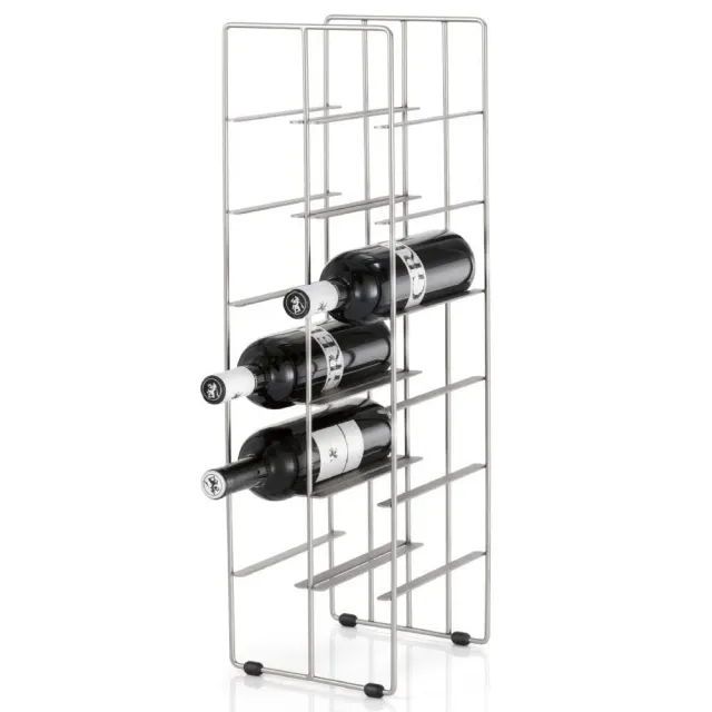 Blomus Pilare 68486 portabottiglie 12 bottiglie acciaio