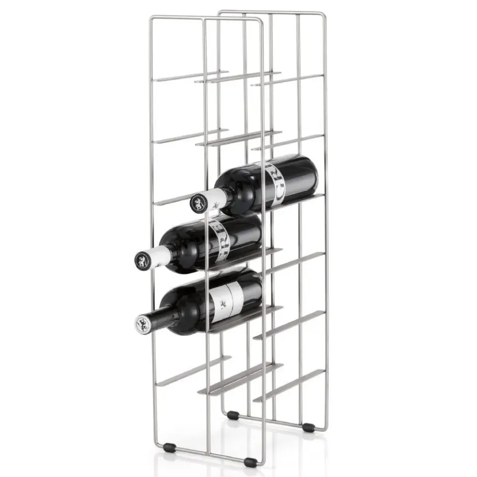 Blomus Pilare 68486 portabottiglie 12 bottiglie acciaio