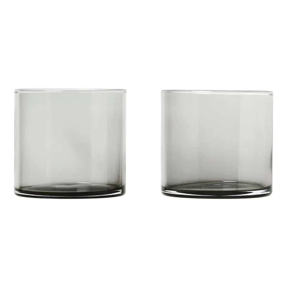 Blomus Mera 63915 bicchiere vetro 0,2 l fume 2pz