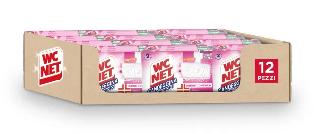 Wc Net Candeggina New Profumata tavoletta wc 24 pz sbiancante