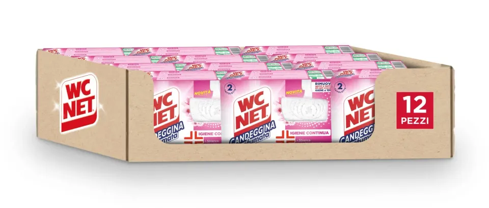 Wc Net Candeggina New Profumata tavoletta wc 24 pz sbiancante