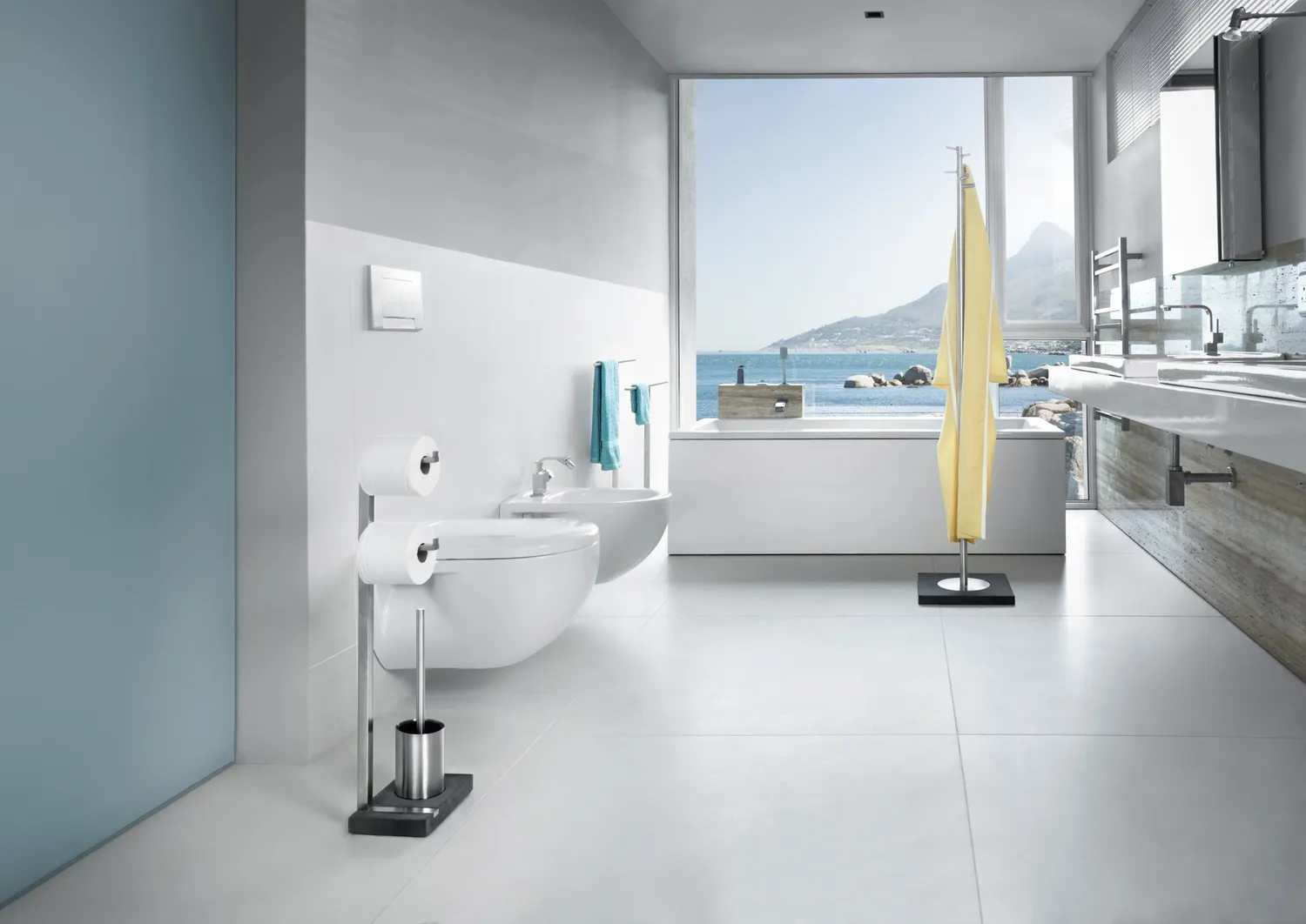 Blomus Menoto 68819 set bagno inox satinato 65 cm