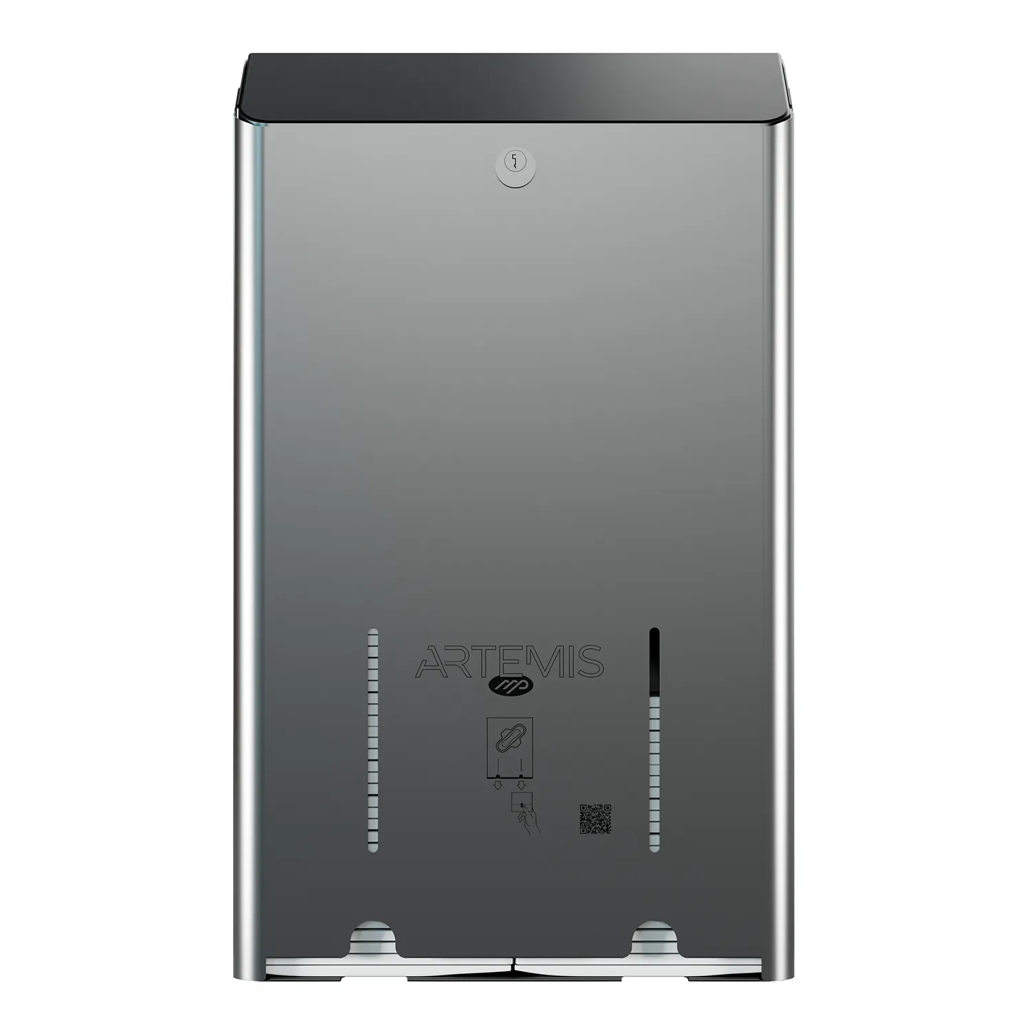 Marplast Artemis 975 distributore assorbenti inox lucido
