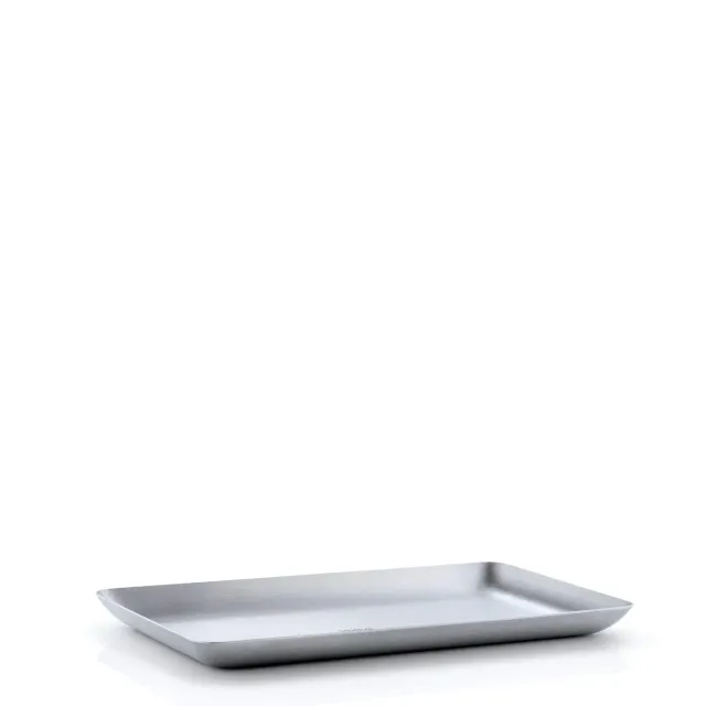 Blomus Basic vassoio acciaio inox argento 13x22 cm