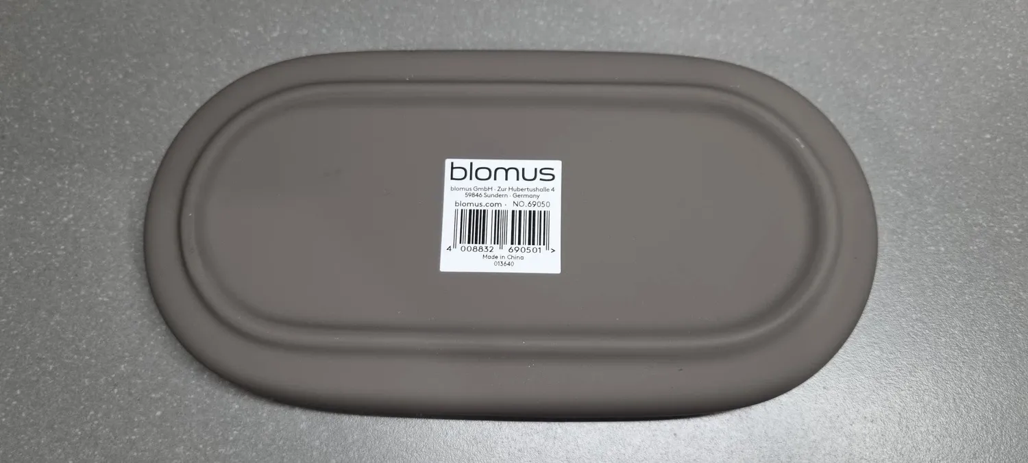 Blomus Sono vassoio ceramica moonbeam 19x10 cm