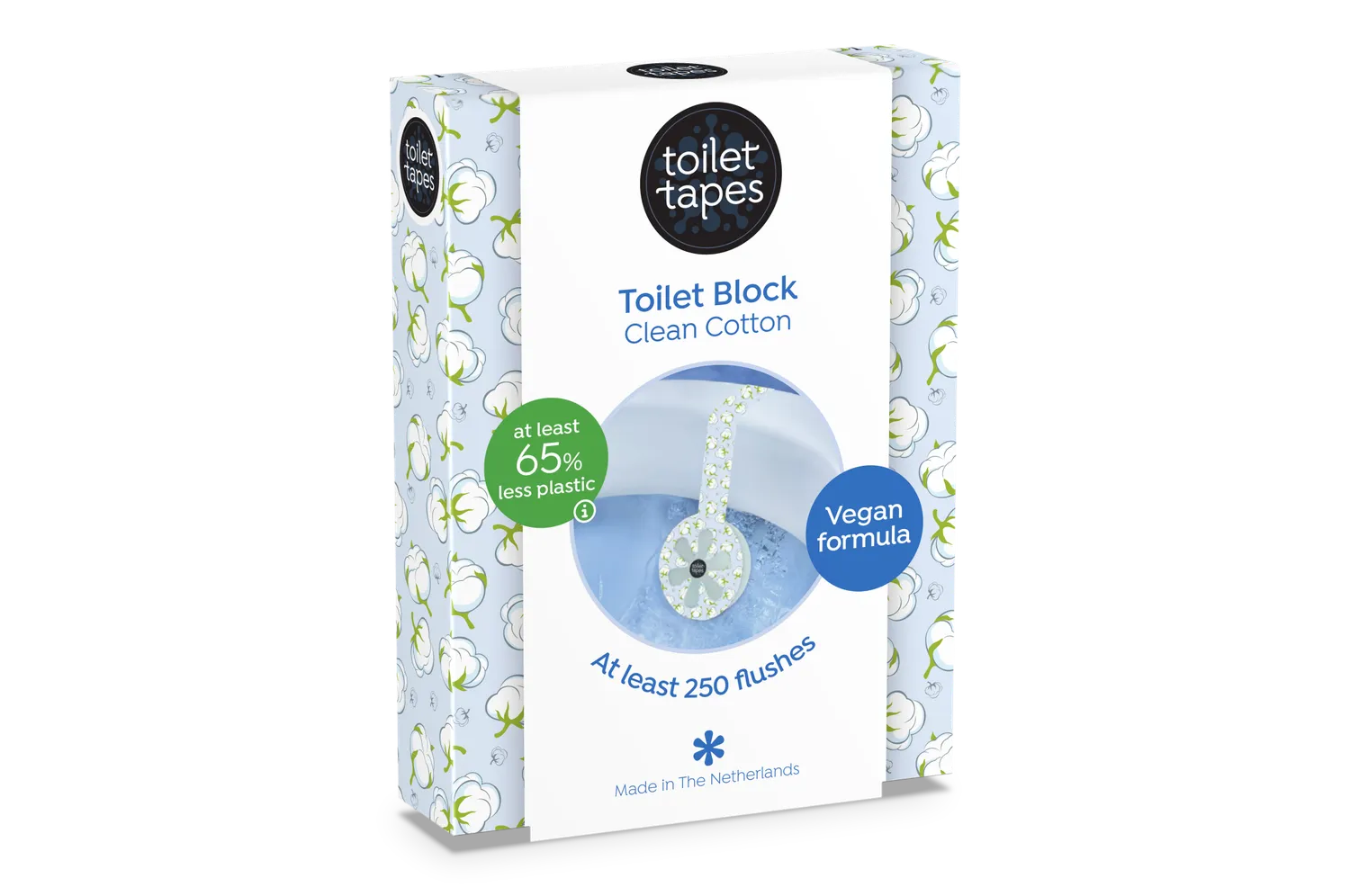 Toilet Tapes Clean Cotton tavoletta wc 24 pezzi cotone