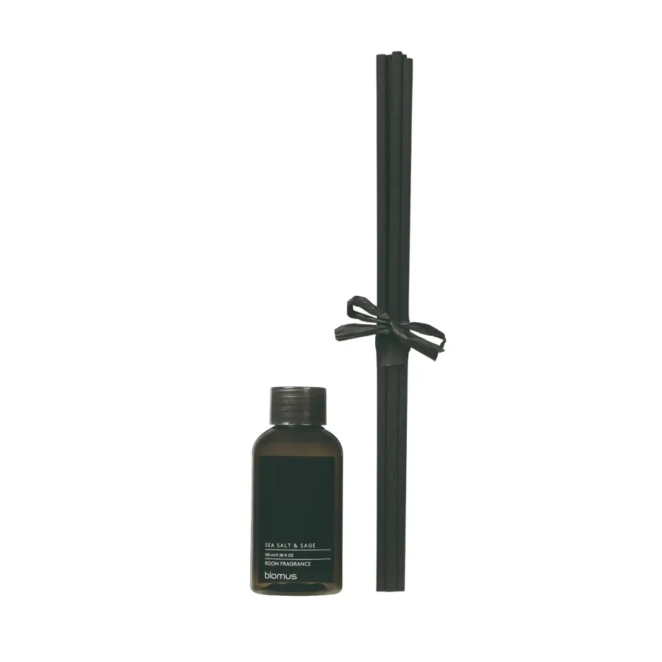 Blomus 69225 set ricarica profumo bastoncini nero sandalwood