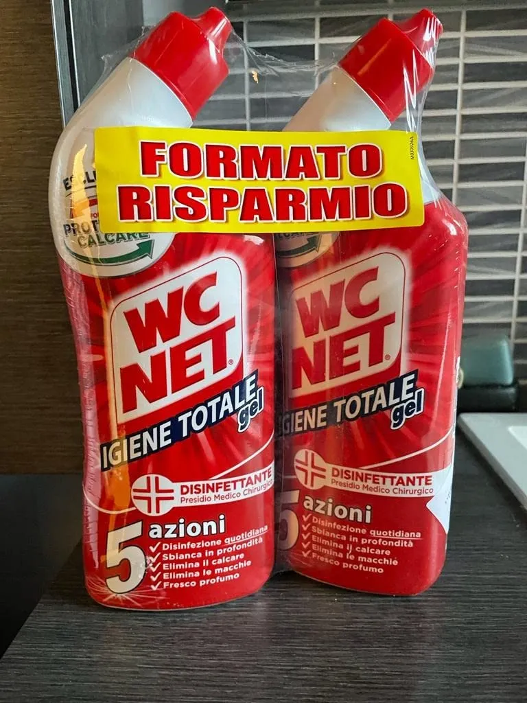 Wc Net Igiene Totale Gel WC 700 ml x2 Disinfettante