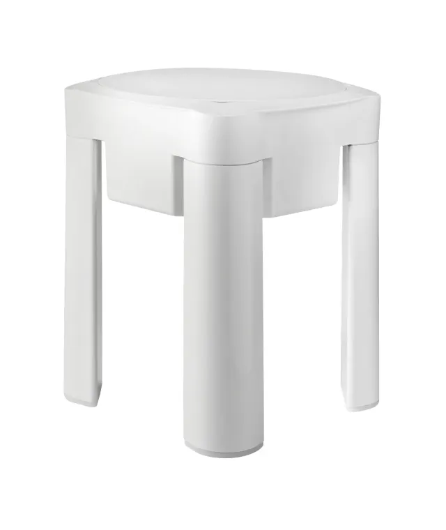 Marplast Lineacqualba 865 sgabello Bianco con contenitore