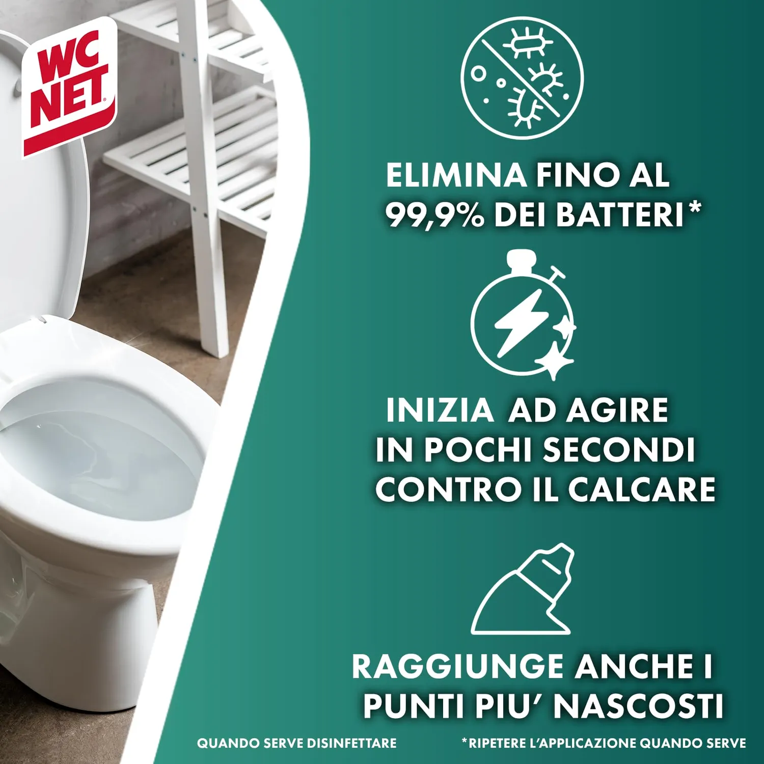 Wc Net Disincrostante gel wc disinfettante 700 ml x 12