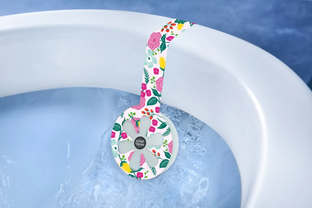 Toilet Tapes Floral Fest blocco WC bouquet fiori
