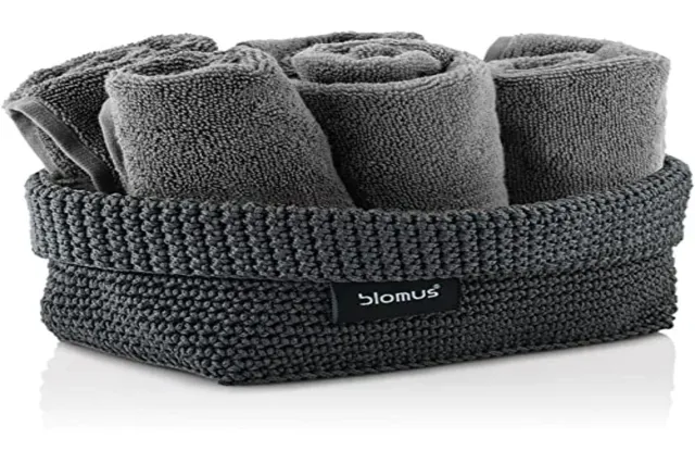 Blomus Tela 68885 cesto antracite L fibra sintetica