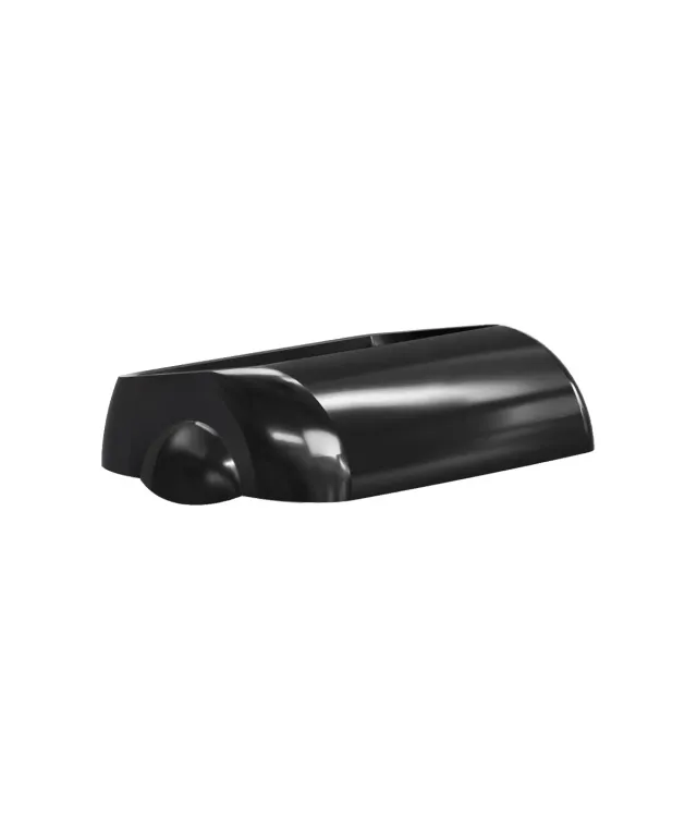 Marplast Plus 744 Coperchio Cestino Nero a Scivolo