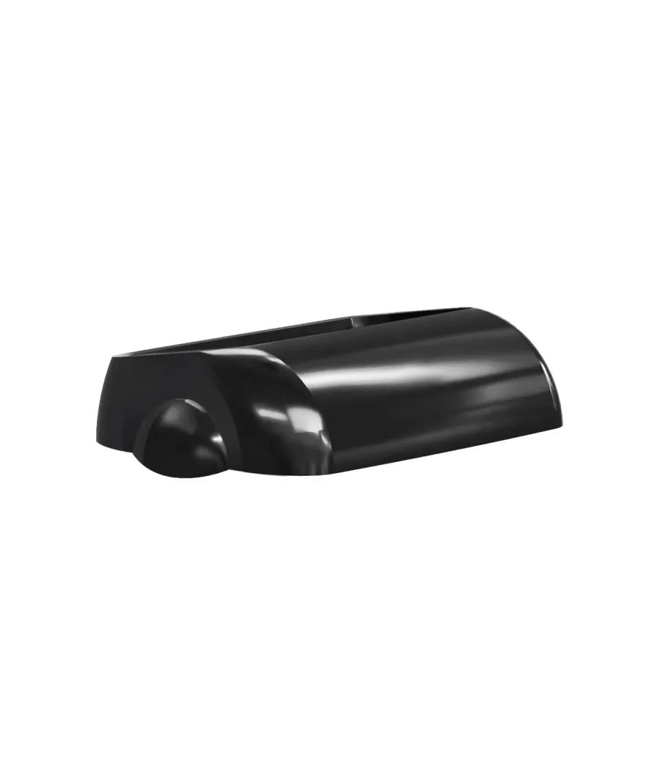 Marplast Plus 744 Coperchio Cestino Nero a Scivolo