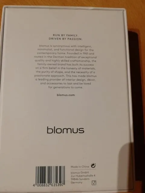 Blomus Lounge cubetti ghiaccio acciaio inox riutilizzabili