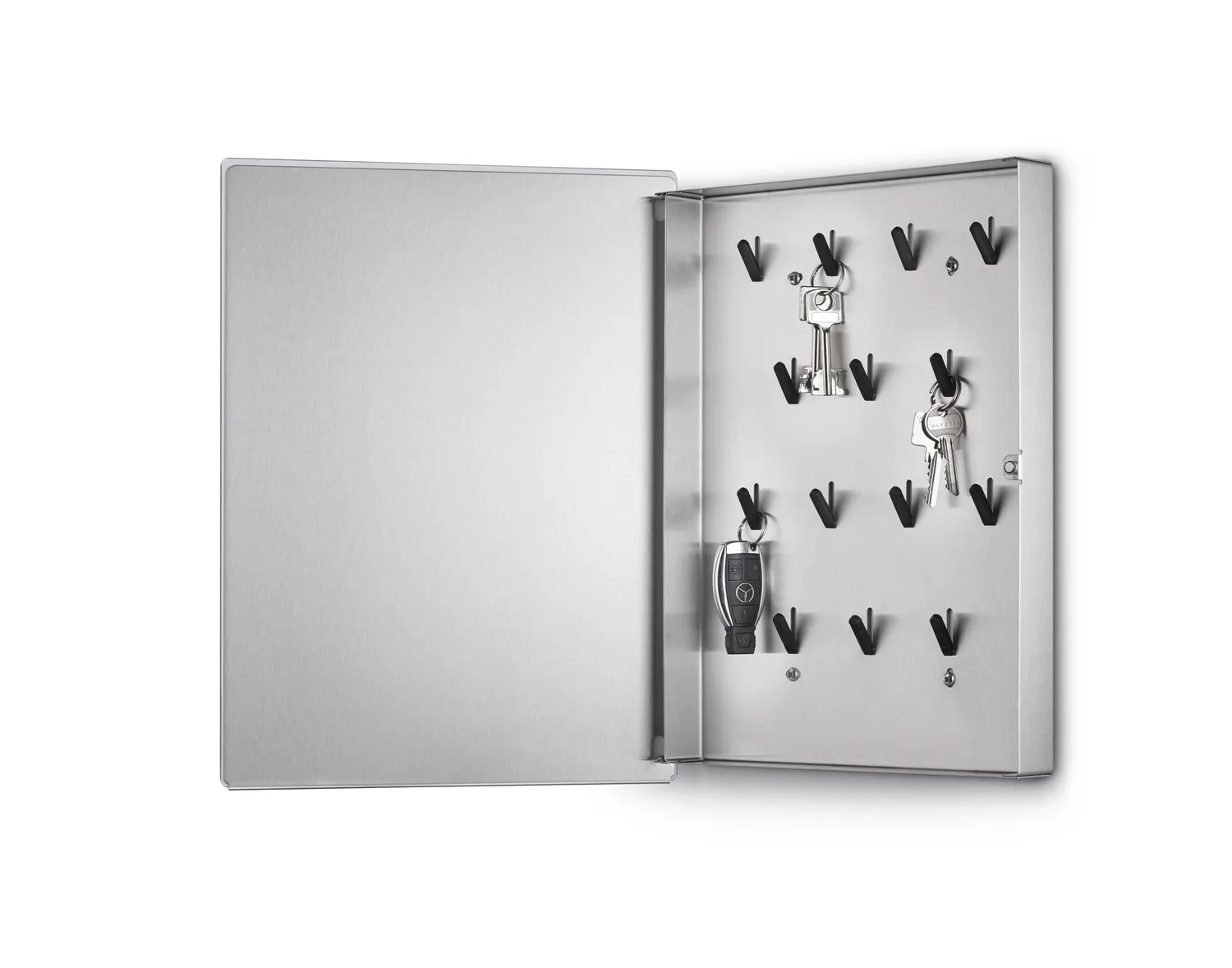 Blomus Bacheca magnetica bianca 40x30 cm portachiavi