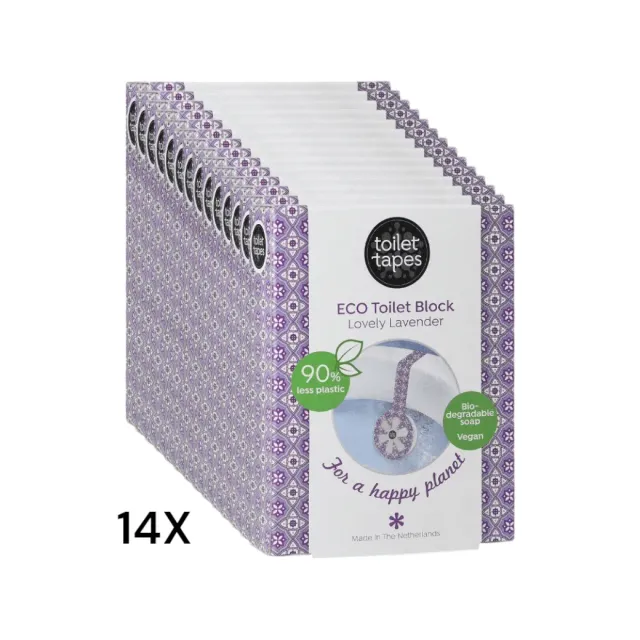 Toilet Tapes Lovely Lavender profumatore wc 14 pezzi lavanda