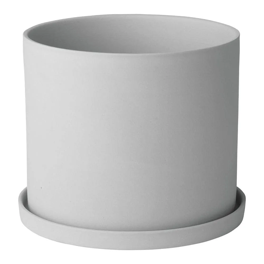 Blomus Nona 66516 vaso erbe aromatiche bianco S porcellana