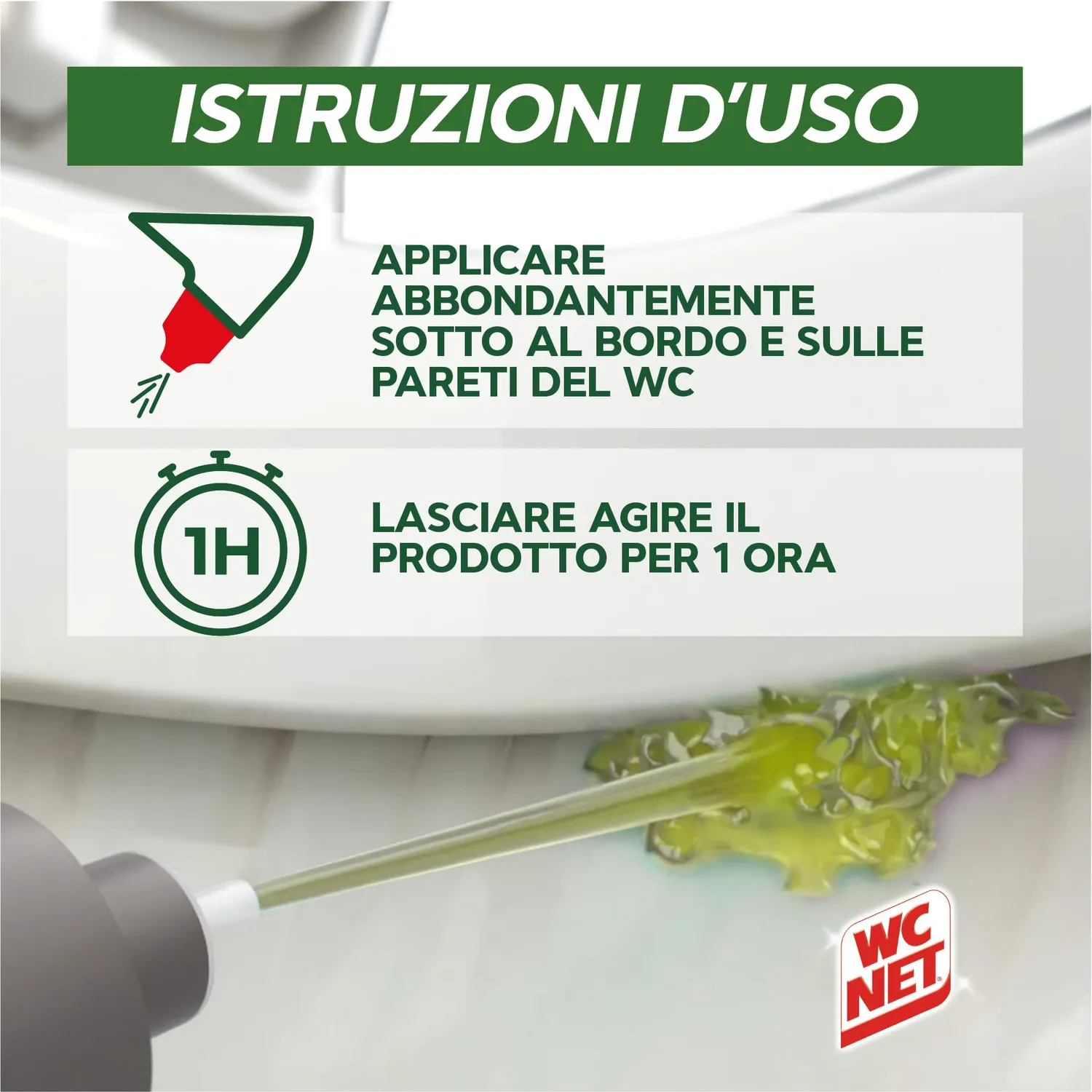 Wc Net Profumoso Gel detergente WC lime fresh 700 ml x12