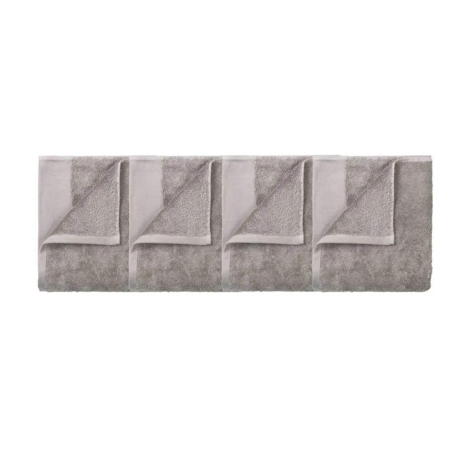 Blomus Riva asciugamano ospite 30x30 cotone bio