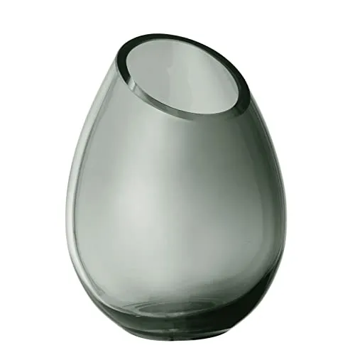 Blomus 65963 vaso vetro fumé S piccolo lucido