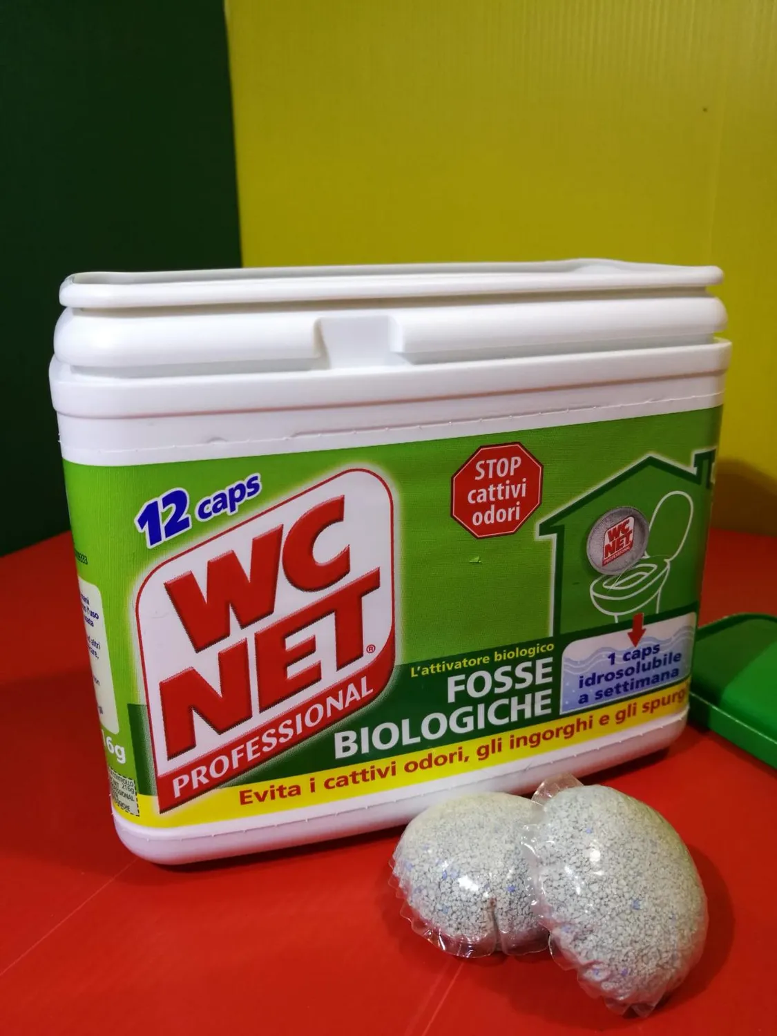 WC Net Professional capsule fosse biologiche 20 pz enzimi