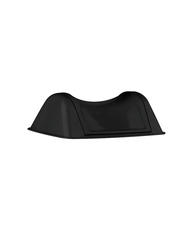Marplast Plus 580 coperchio cestino nero basculante