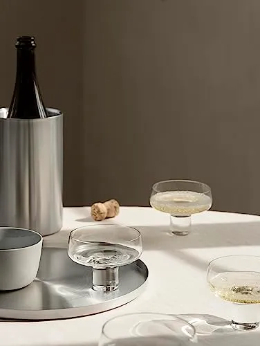 Blomus secchiello ghiaccio doppia parete 19,5 cm inox