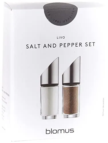 Blomus Pepe 63581 set sale e pepe vetro 12x4 cm