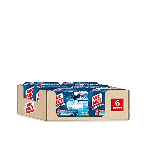 Wc Net 3 Effect Tavoletta WC Ocean Fresh 24 Pezzi Anticalcare