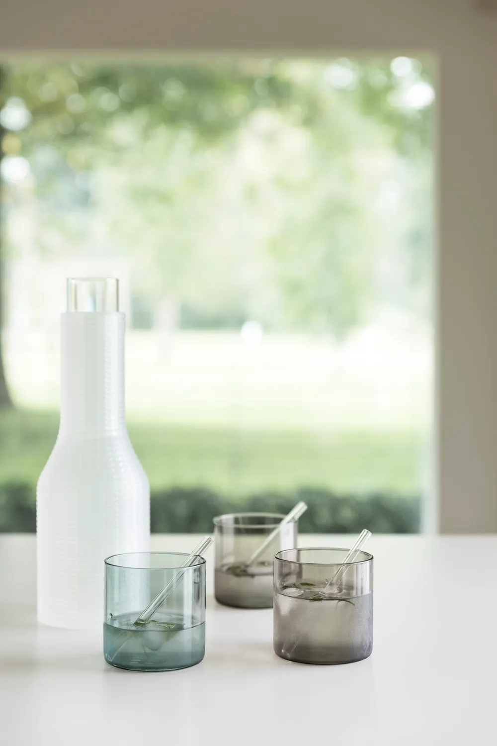 Geelli Fresca caraffa in vetro con gel termico