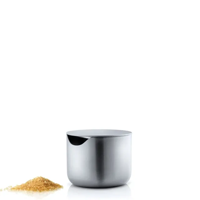 Blomus Basic 63621 Zuccheriera Acciaio Opaco con Coperchio