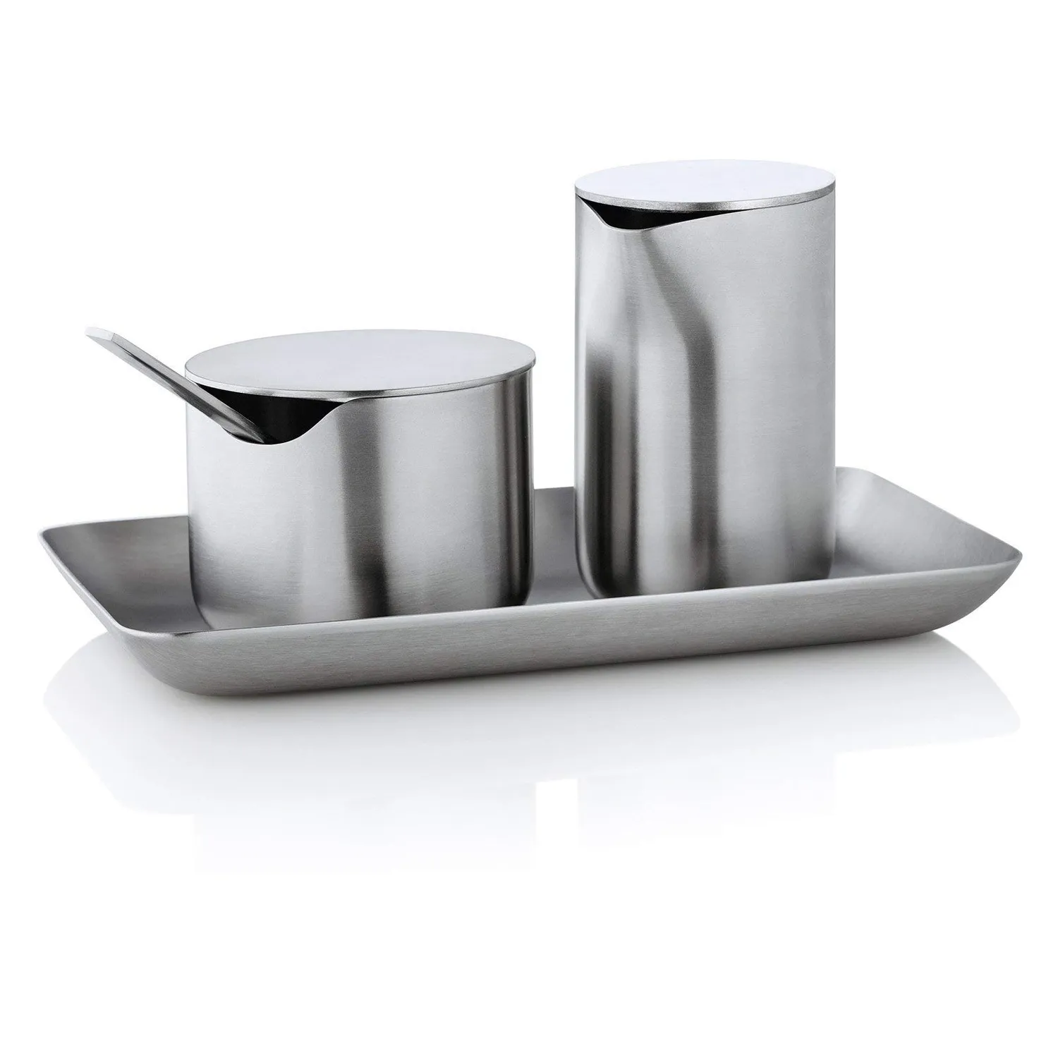 Blomus Basic vassoio acciaio inox argento 13x22 cm