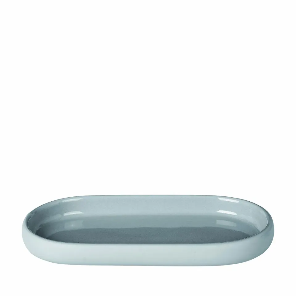 Blomus Sono vassoio ceramica Micro Chip blu