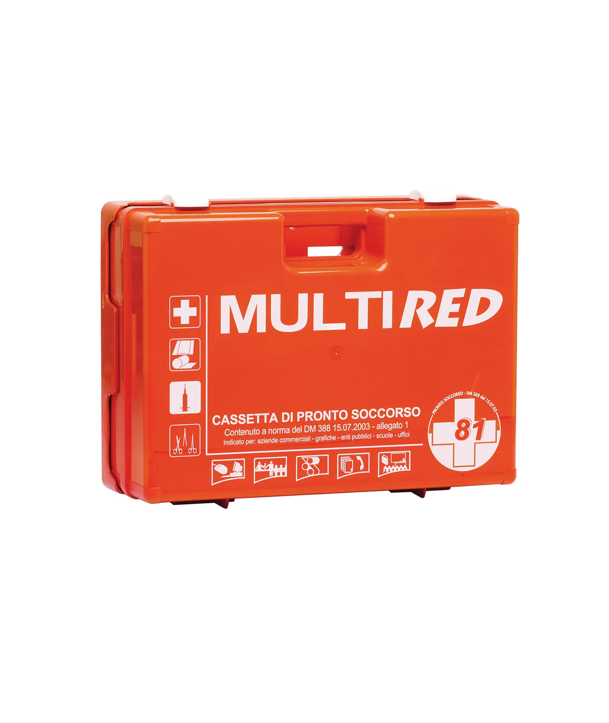 Marplast Lineacqualba 679 valigetta primo soccorso arancione B