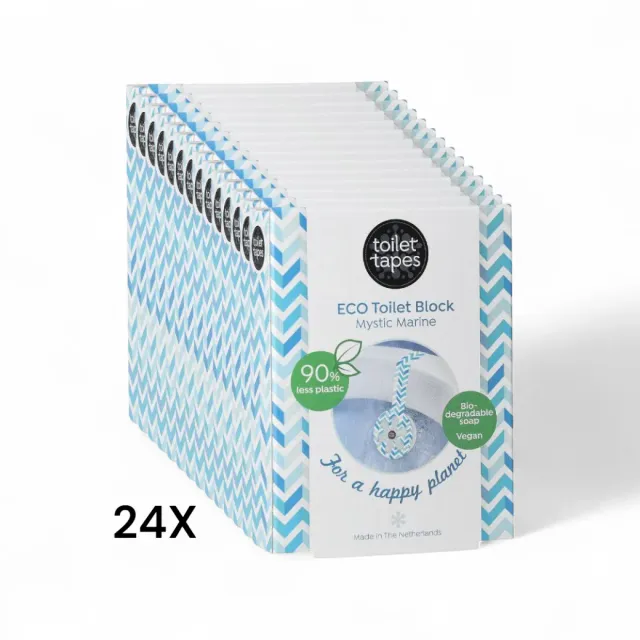 Toilet Tapes Mystic Marine strisce WC 24 pezzi brezza