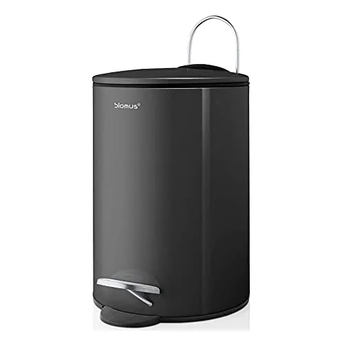 Blomus Tubo pattumiera a pedale 3L antracite smart close