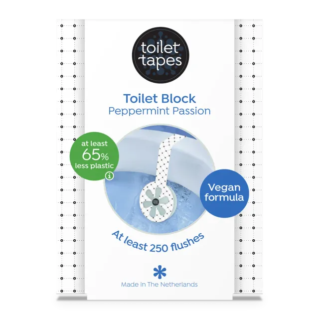 Toilet Tapes Peppermint Passion profumatore wc menta 24 pezzi