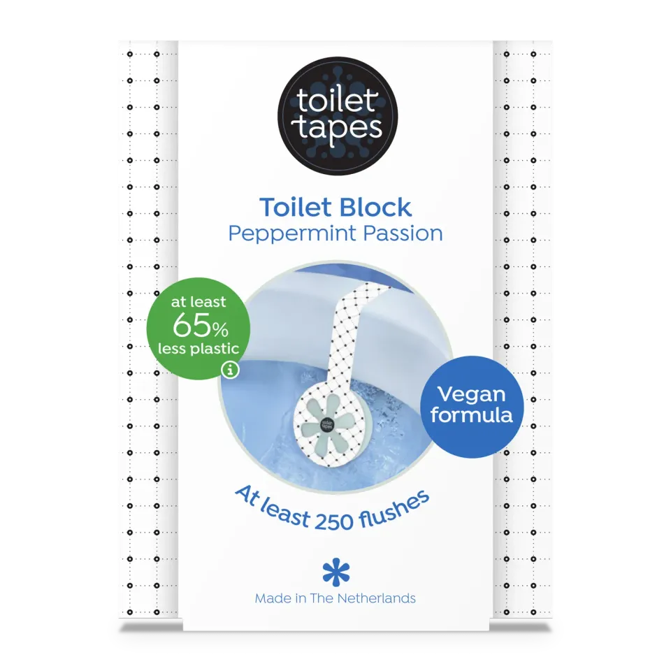 Toilet Tapes Peppermint Passion profumatore wc menta 24 pezzi