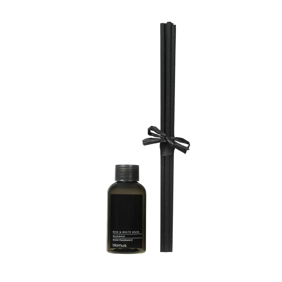 Blomus 69229 ricarica diffusore rosa-bianco nero bastoncini