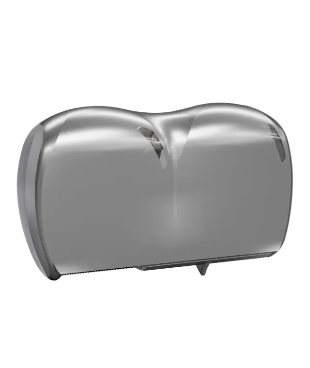 Marplast Skin 958 portacarta doppio rotolo Titanium