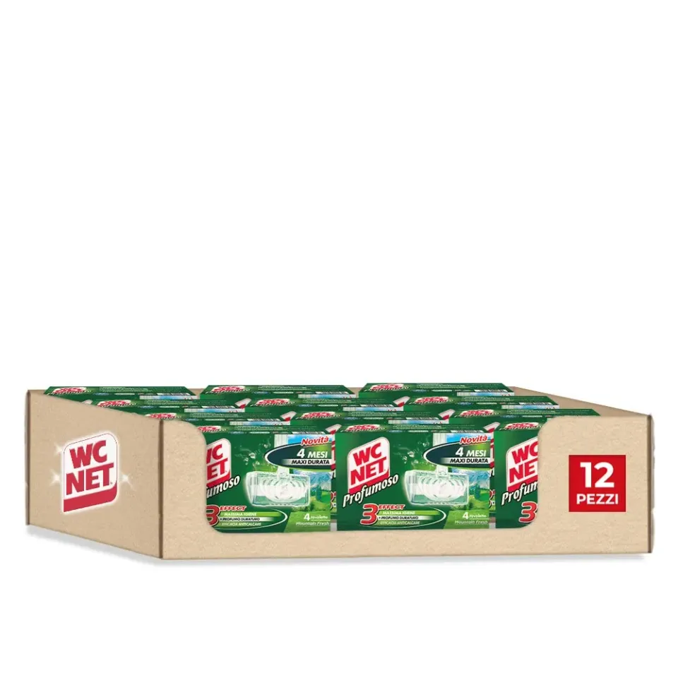 WC Net 3 Effect Mountain Fresh tavoletta WC 48 pezzi