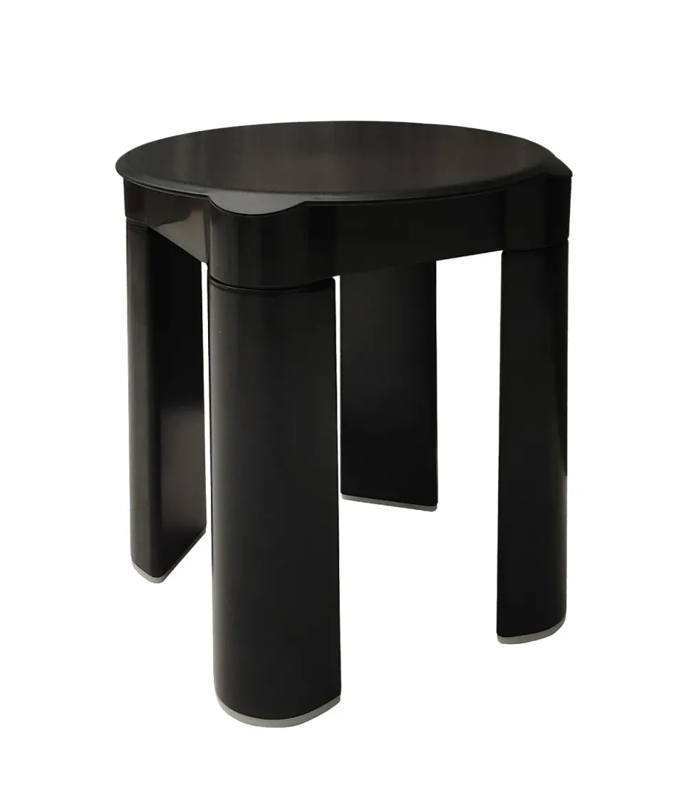 Marplast Plus 560 Sgabello Nero 4 Piedi Smontabile